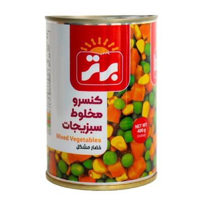 کنسرومخلوط سبزیجات